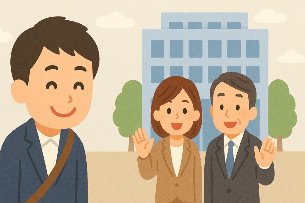 向いている仕事や会社のイメージ図