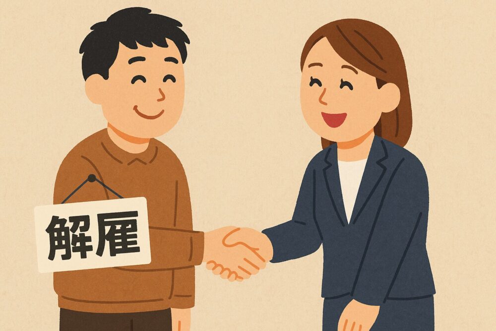 クビの経歴があっても転職エージェントに相談できるイメージ図