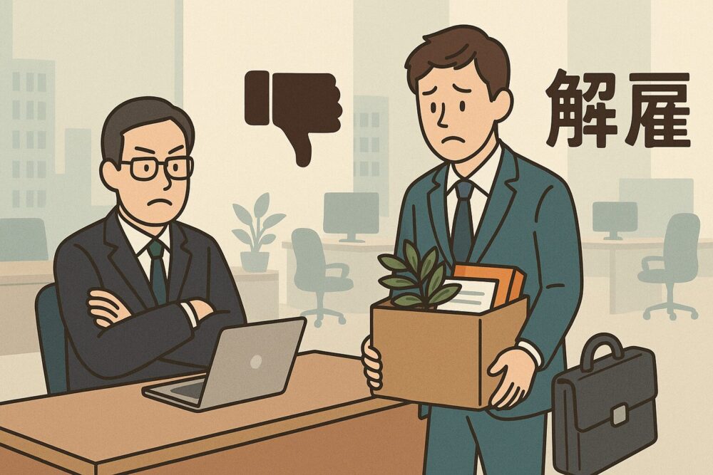 上司からの通告