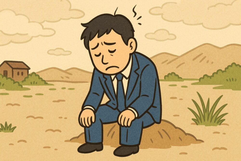 僻地に飛ばされるサラリーマン