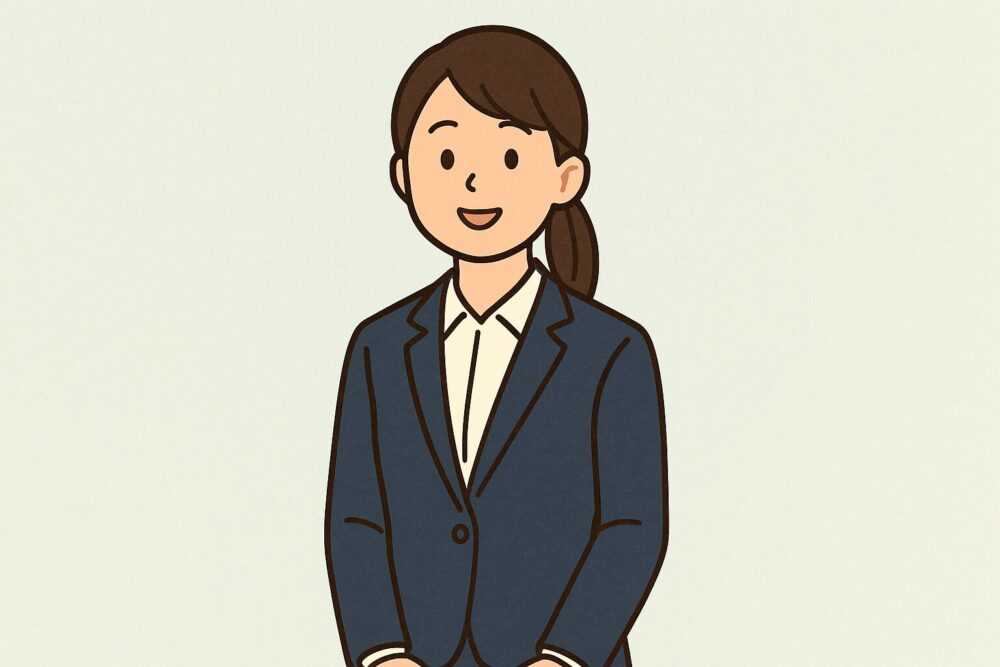 はじめて転職する女性のイメージ図